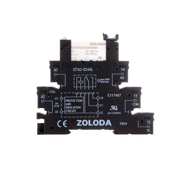 Interf.elect.6,2mm 1inv.ent.24vca sal.24vcc 221.020