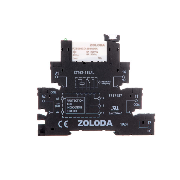 Interf.elect.6,2mm 1inv.ent.115vca sal.60vcc 221.023